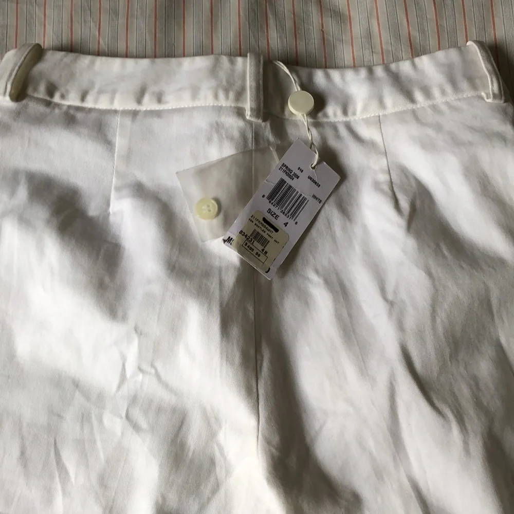 Michael Kors brand new gorgeous white pants made in Italy, perfect for summer - Picture 4 of 10